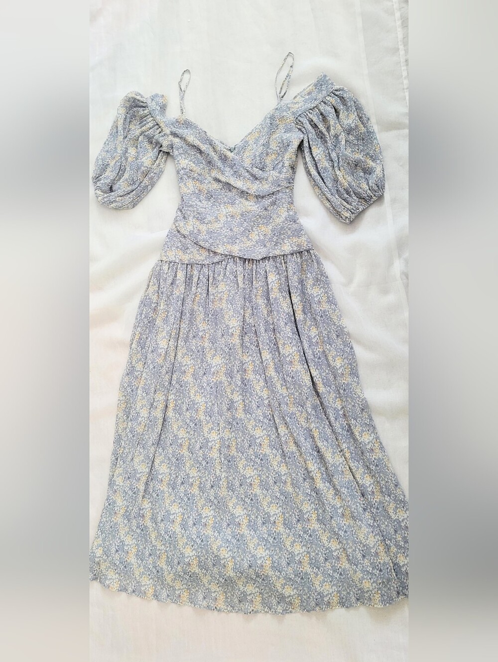 NWOT!ASTR The Label Anthro Formal Summer Women's Cottagecore Floral Maxi Dress S - Picture 16 of 17